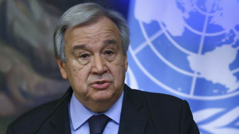Guterres Called for Decisive Measures to Combat Human Trafficking