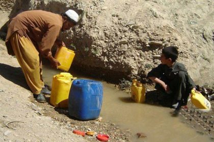 The International Organization for Migration Reported that 79 Percent of Afghanistani People Do Not Have Access to Sufficient Water