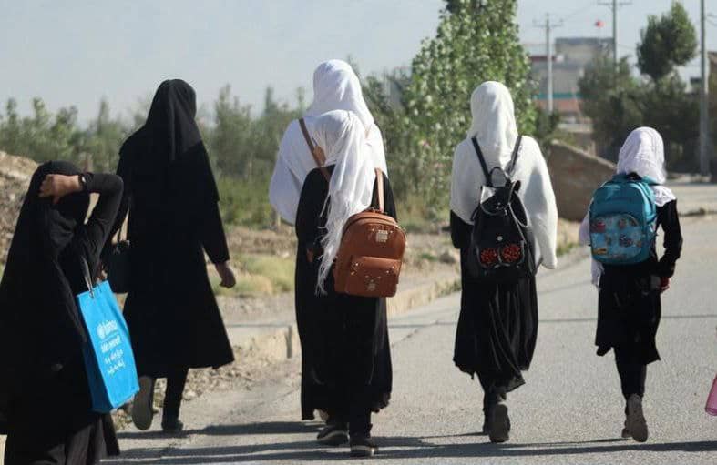 Launching a Campaign for the Education of Afghanistani Girls by the United Nations