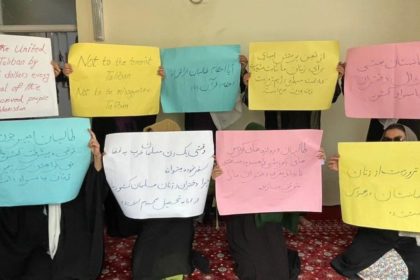 The Taliban Denied Arresting Eight Protesting Women in Kabul