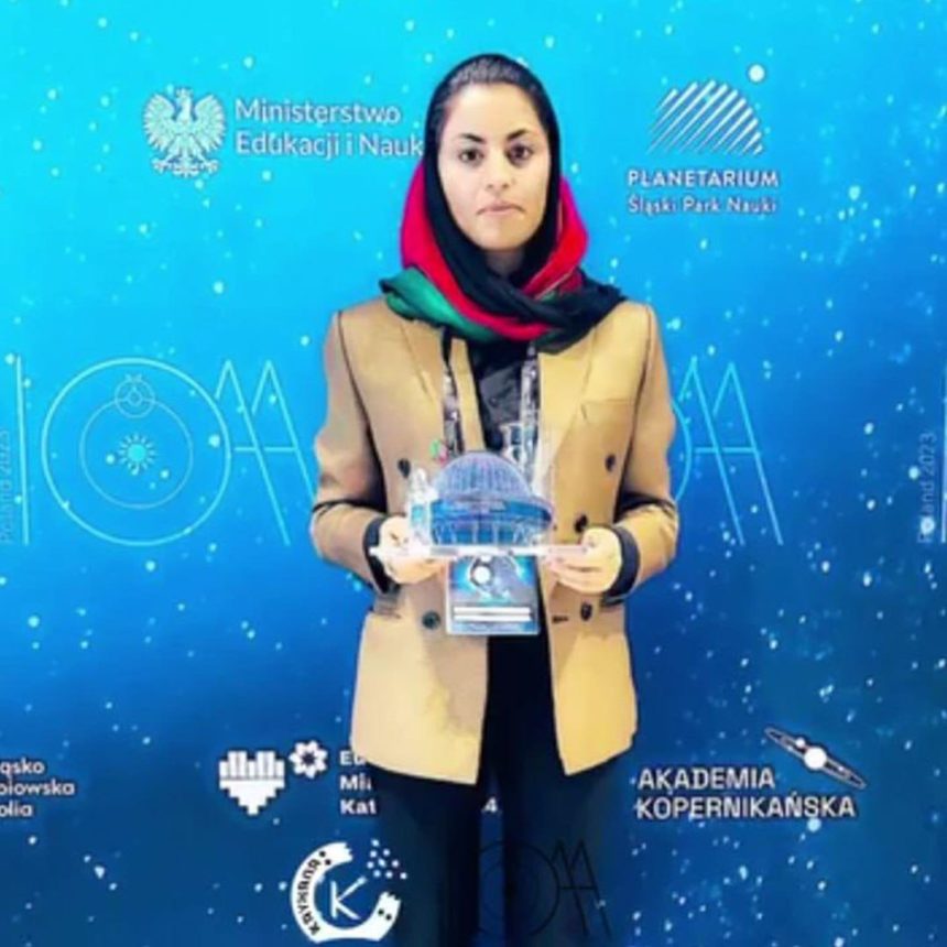 The Representative of Afghanistan Won the First Place in the International Astronomy Olympiad