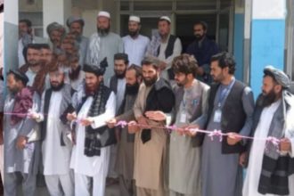 Construction of a School by a National Businessman in Baghlan Province