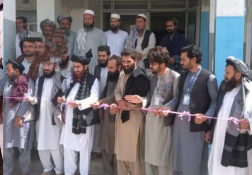 Construction of a School by a National Businessman in Baghlan Province