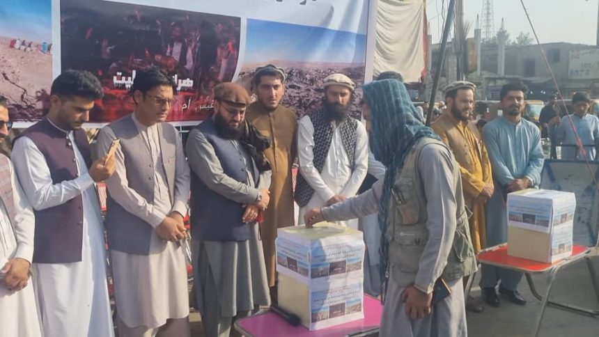 Amnesty International asks for equatable distribution of aid to Herat earthquake victims