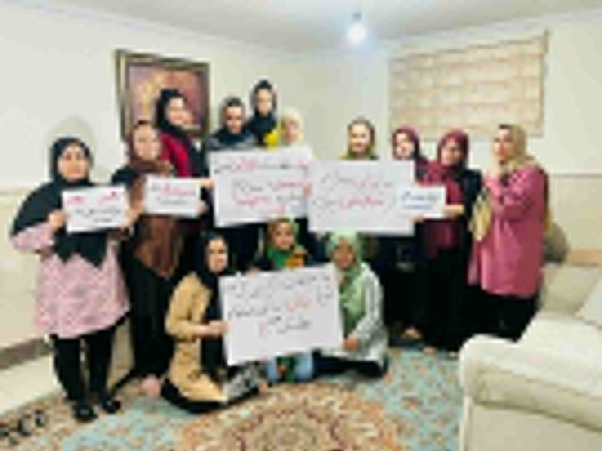 The Members of the Movement of Women Seeking Justice Demanded the Release of Zhulia Parsi and Nida Parwan