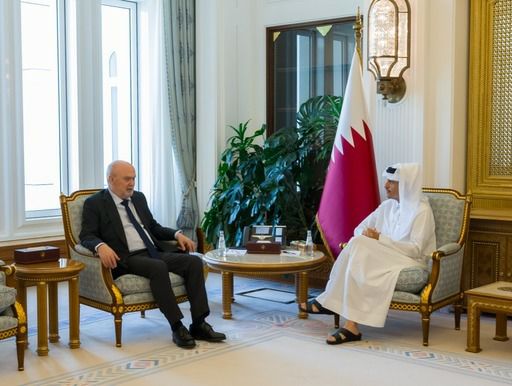 UN special Coordinator and Qatar's PM Discuss Afghanistan