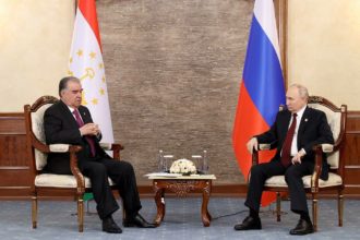 Putin and Rahman discuss Tajikistan-Afghanistan border