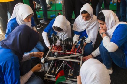 Afghanistani Girls Win Silver Medal in World Robotics Competition