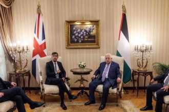 Sunak supports two-state solution in meeting with Abbas