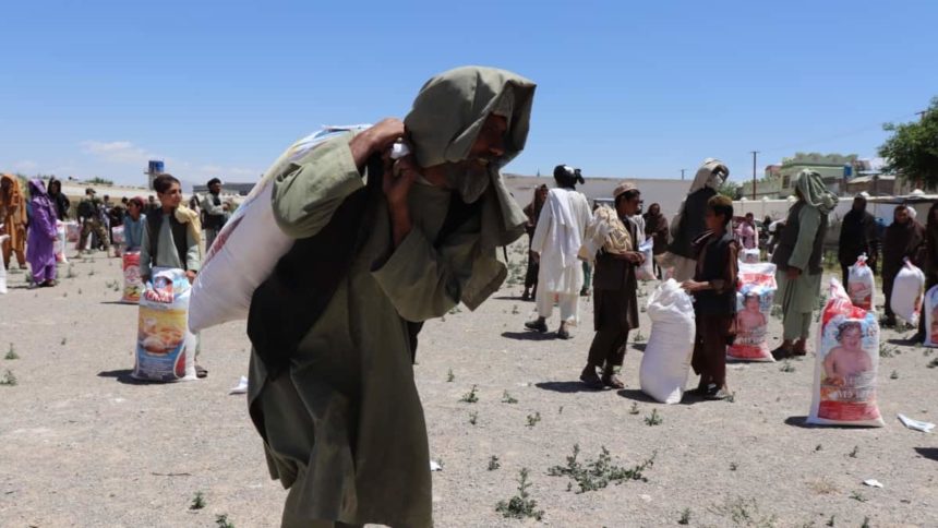 Food Distribution to More Than Three Thousand Needy Families in Paktika Province