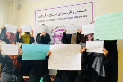 Women's Peace and Freedom Movement pursues legal recourse against Taliban