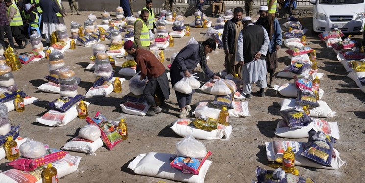 Food packages distributed to more than four thousand needy families in Samangan province