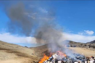 Taliban's Public Health Department Burned 52 Tons of Low-Quality Drugs in Kandahar Province