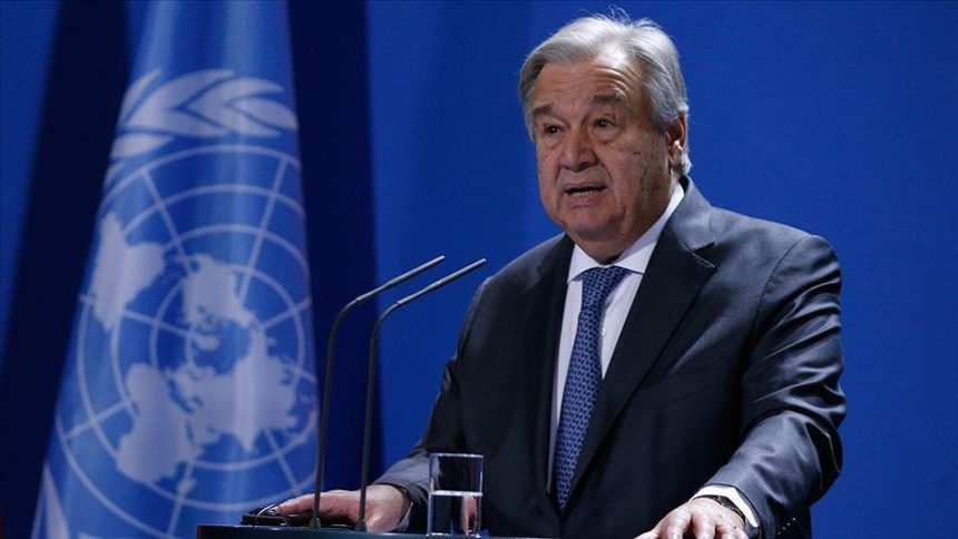 Guterres calls for an increase in international aid to Afghanistan