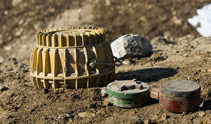 OCHA refers to Afghanistan as one of the most contaminated countries with mines and explosives