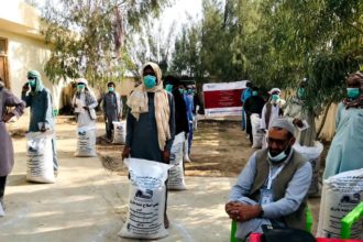 More than 2,000 farmers and livestock owners have received aid in Farah and Badghis provinces