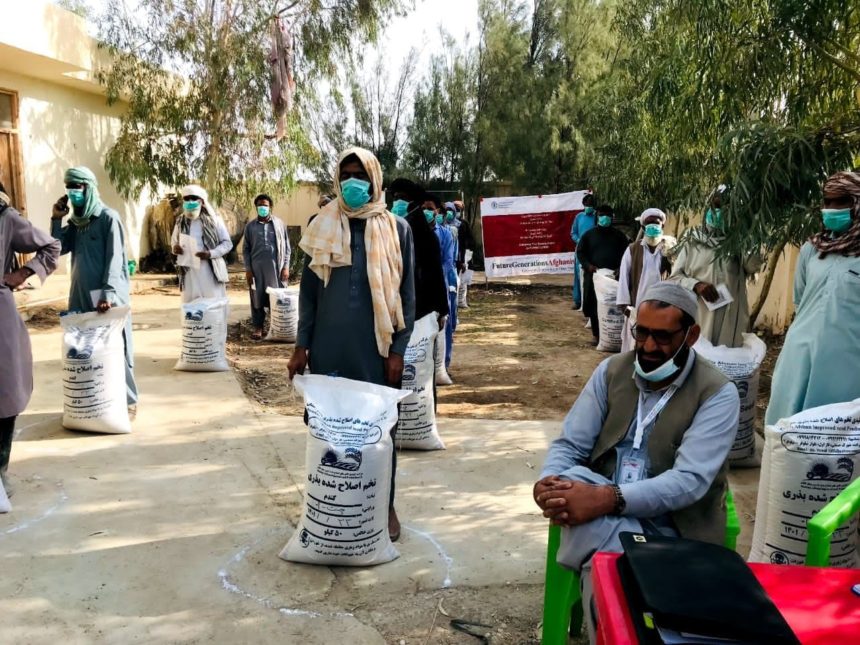 More than 2,000 farmers and livestock owners have received aid in Farah and Badghis provinces