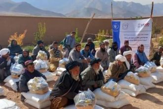 WFP provides aid assistance to more than 4,000 needy households in Ghor province