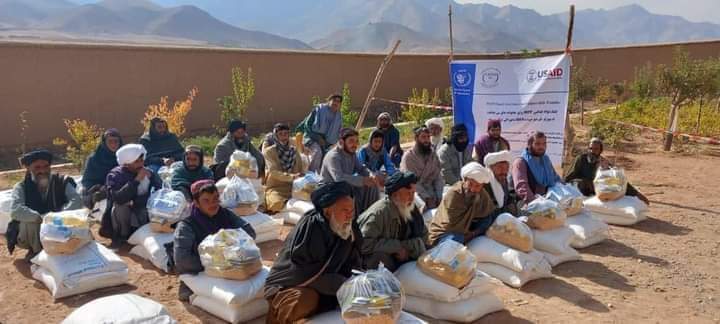 WFP provides aid assistance to more than 4,000 needy households in Ghor province