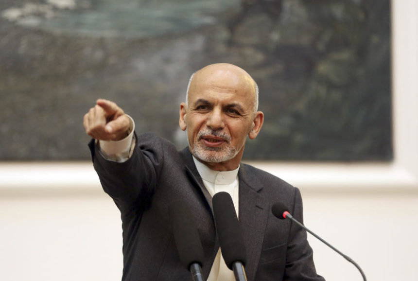 Ashraf Ghani asks the Taliban to pay attention to women and girls