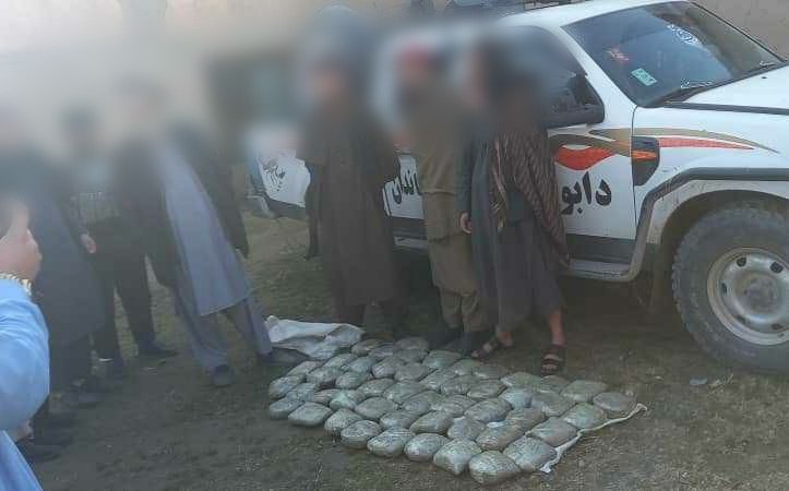 Police commander's son, affiliated with the Taliban in Badakhshan, arrested on drug trafficking charges