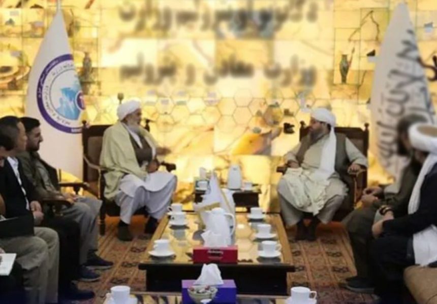 Former Deputy To Hanif Atmar Meets With Taliban Minister Of Mines To Negotiate Mining Extraction Contract