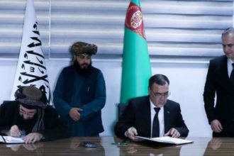 Signing of Contract Between Nour al-Jihad Herat and Turkmenistan Government