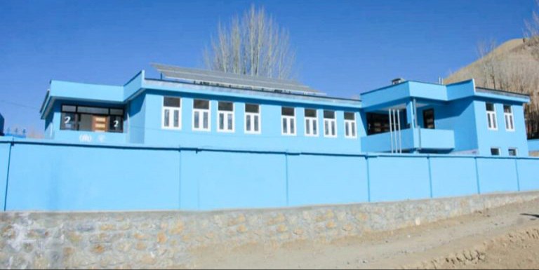 Construction of a school in Bamyan province at a cost of $381,000
