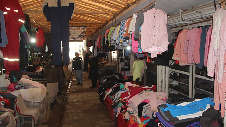 80% to 95% of Herat Province Residents Use for Secondhand Clothing