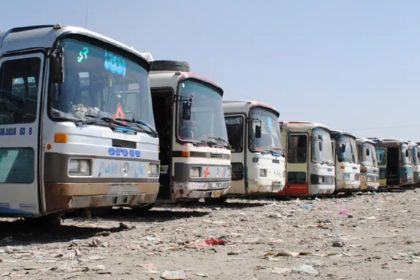 Taliban Halts Operation of 17 Passenger Buses in Kabul