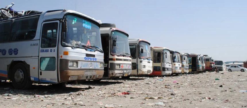 Taliban Halts Operation of 17 Passenger Buses in Kabul