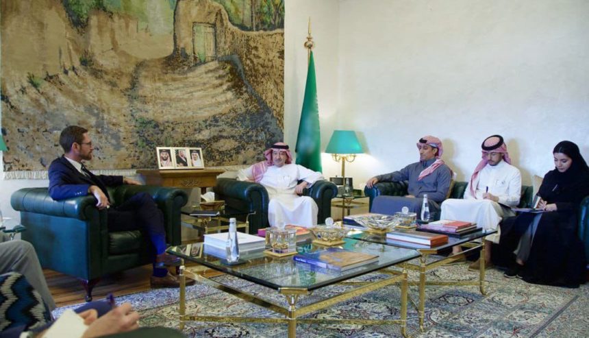 Thomas West Discusses Afghanistan with Saudi Arabian Deputy Minister of Foreign Affairs