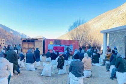 Distribution of Chemical Fertilizer for Hundreds of Farmers in Panjshir Province
