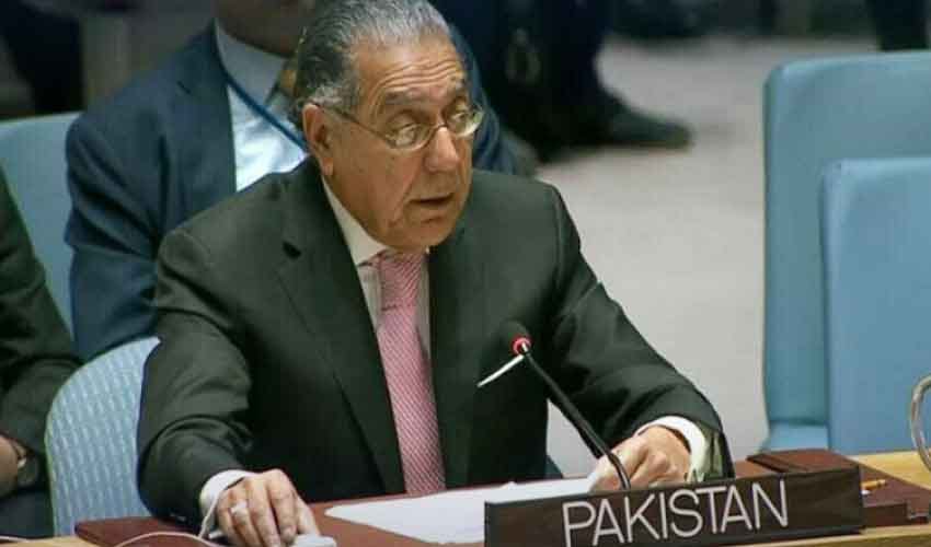 Envoy of Pakistan at the UN: Numerous Terrorist Groups Exist Under the Control of Taliban in Afghanistan