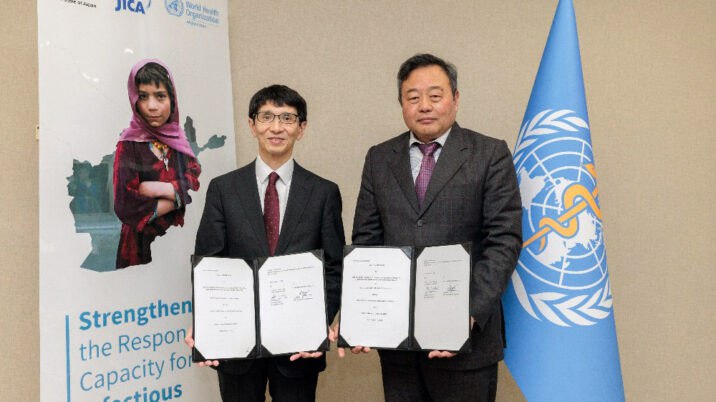 WHO and Japan sign a project worth $6.9 million to support Afghanistani citizens