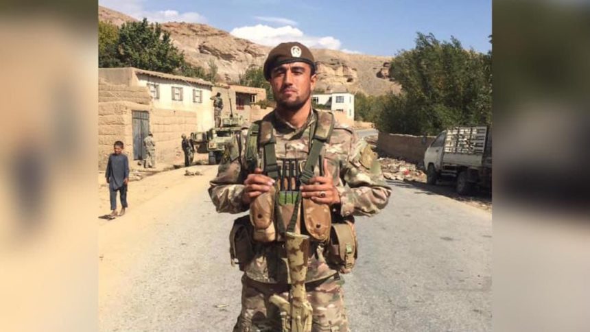 The body of a former soldier found in the province of Baghlan