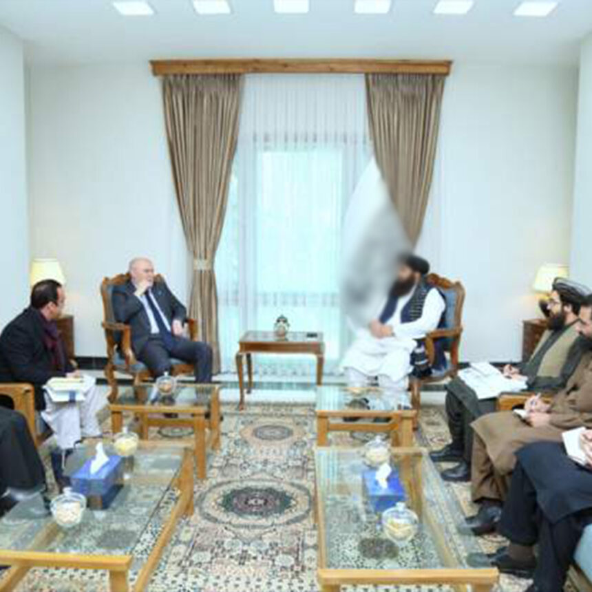 UN Secretary-General's Special Envoy Holds Meeting with Taliban's Foreign Minister