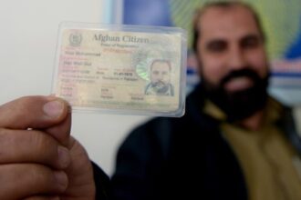 The extension of Afghanistani refugees' registered cards in Pakistan is granted until next spring