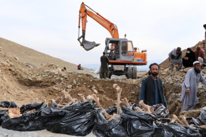 Authorities uncover mass grave in Khost province