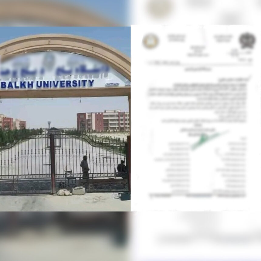 Taliban Mandates Translation and Interpretation of the Quran for Lecturers at Balkh University